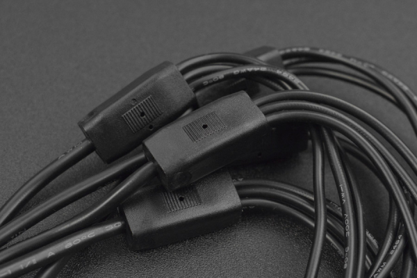 Power Cable DC 5.5*2.1 1F to 4M, 24V, 5A, PVC, Anti-Oxidation