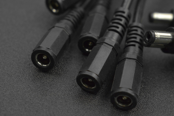 Power Cable Pack DC 5.5*2.1, One Female to Dual Male