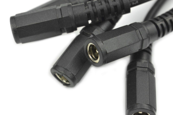 Power Cable DC 5.5*2.1mm 1F to 3M, 24V, 5A, PVC, Anti-Ox.