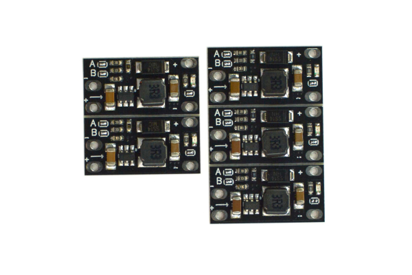 DC-DC Boost Module, 5V-12V, Compact, Power Indicator