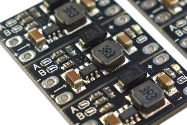 DC-DC Boost Module, 5V-12V, Compact, Power Indicator