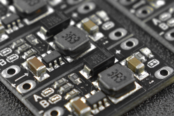 DC-DC Boost Module, 5V-12V, Compact, Power Indicator