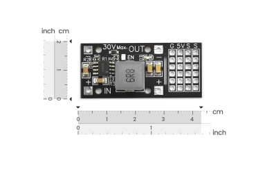 DC-DC Buck Converter, 20W, 90% Efficiency, 5V 4A Output
