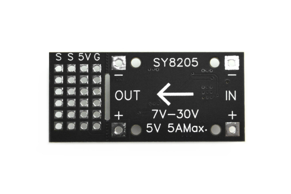 20W buck, 7-24V, 5V/4A, 90%