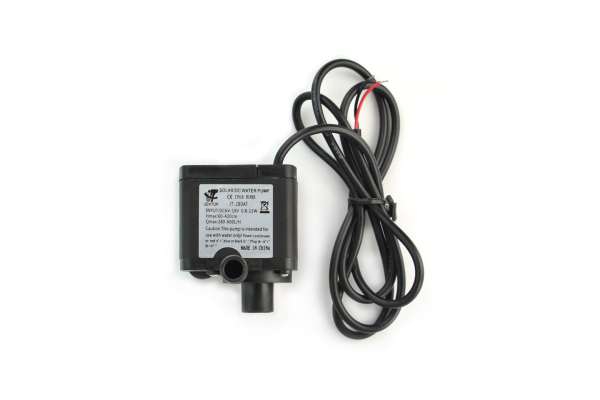 DC Mini Immersible Water Pump, 6V~18V, 280-500L/H, <40db
