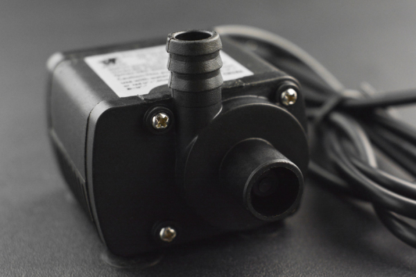 DC Mini Immersible Water Pump, 6V~18V, 280-500L/H, <40db