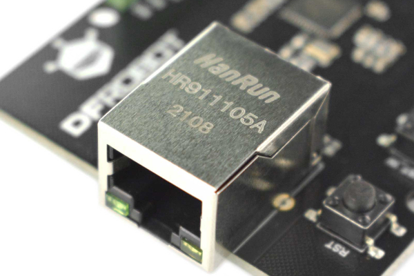 Ethernet-shield med stikforbindelser