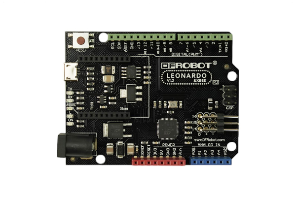 DFRduino Leonardo with Xbee Socket, Arduino Leonardo Compatible