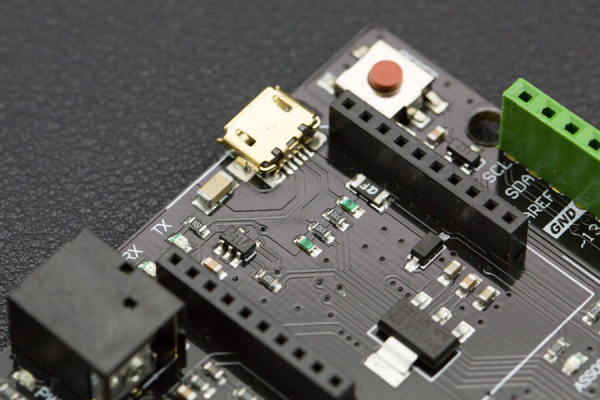 DFRduino M0 Mainboard, 32-bit ARM Cortex-M0, 5V Logic, 72MHz