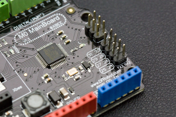 DFRduino M0 Mainboard, 32-bit ARM Cortex-M0, 5V Logic, 72MHz