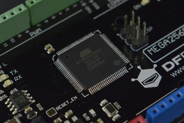 DFRduino Mega2560, Arduino Mega 2560 R3, 54 I/O, 16 Analog