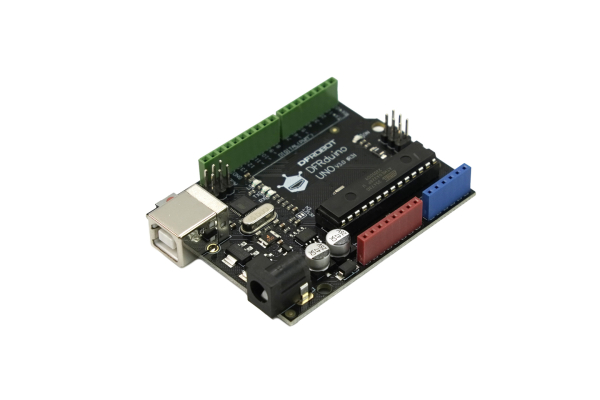 DFRduino UNO R3, IO Expansion Shield, USB-kabel A-B