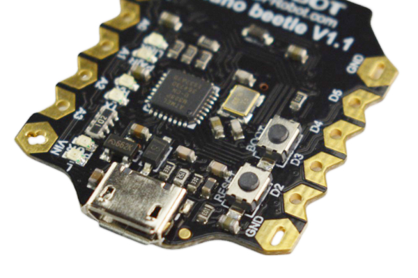 Beetle BLE DFRobot, The Smallest Board Based on Arduino Uno with Bluetooth 4.0