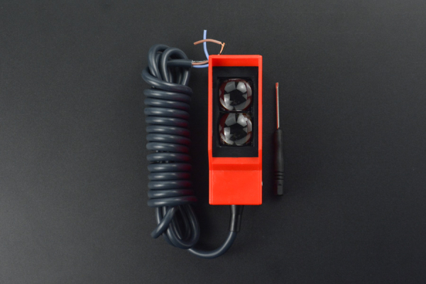 Diffuse Reflection Photoelectric Switch, 0-7m, 6-36V, IP67, Polarity Protection