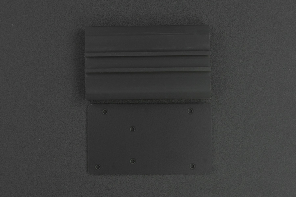 DIN Rail Mount Bracket, Durable Fireproof PVC for Arduino Mega