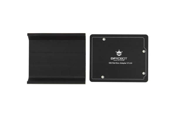 DIN Rail Mount Bracket, Durable Fireproof PVC for Arduino UNO R3