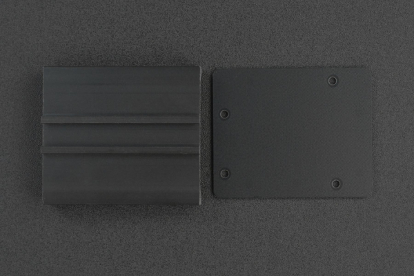 DIN Rail Mount Bracket, Durable Fireproof PVC for Arduino UNO R3