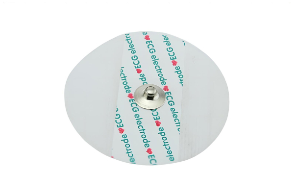 ECG Electrodes Pack, Disposable, 12 PCS, High Viscosity, Hypoallergenic