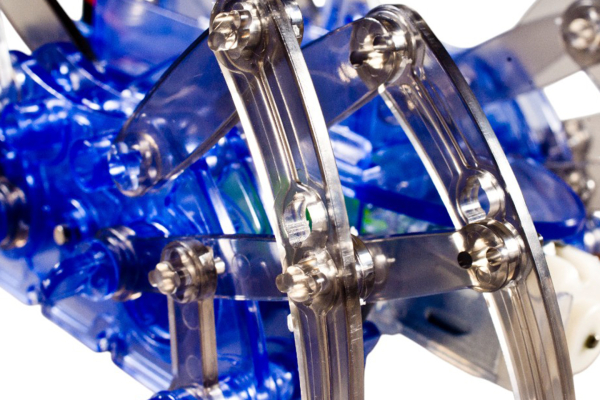 Spider Robot DIY B/O, 2 Assembly Choices, Battery Included