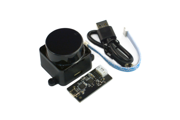 Laser LiDAR Sensor Kit LD19, 12m, 360° Scan, Anti-Light