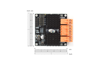 DC Motor Driver Dual-Channel-12A, 6.5-37V, 70A Peak, 290W Max