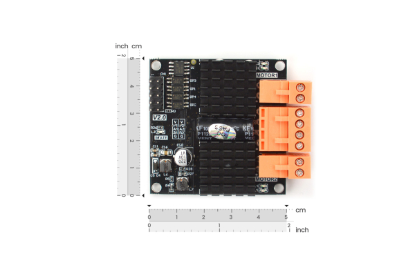 DC Motor Driver Dual-Channel-12A, 6.5-37V, 70A Peak, 290W Max