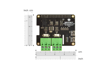 RS485 Expansion Hat, Dual channel, for Raspberry Pi 4B