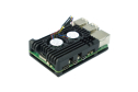 Metal Case, Dual Fans for Raspberry Pi 5 Single Board Computer