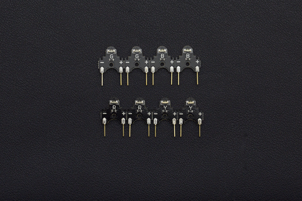 Breadboard-Plugin Components Pack, Gold-Plated, Easy-Use, Reusable