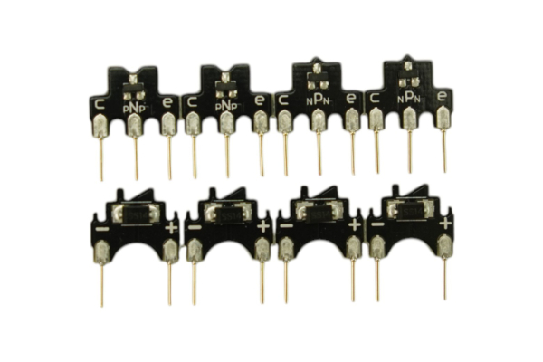 Diode & Transistor: Gold-Pin, Easy-Plug, High-Reliability