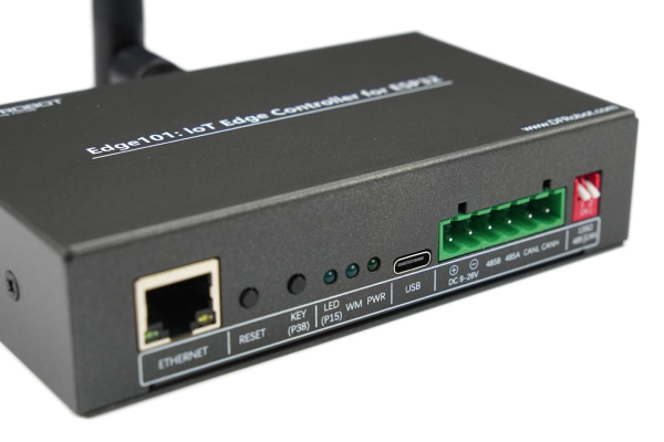 Edge101 Industrial ESP32 IoT Programmable Controller (RS485, CAN, Ethernet)