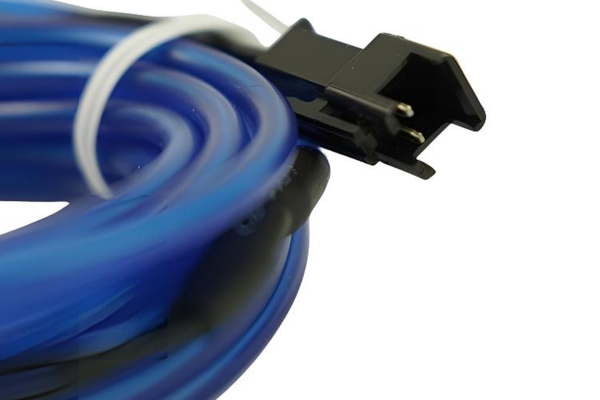blå, 3mm, 1m, 120V