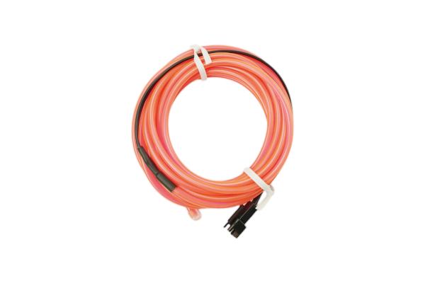 EL Wire - Hot Pink, 3m, 120V, 30cd/m2