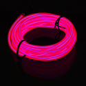 EL Wire - Hot Pink, 3m, 120V, 30cd/m2