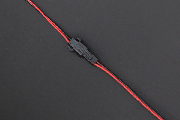 EL Wire Set (30cm) Male/Female, 2.54mm Pitch, JST Connectors