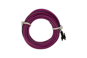 EL Wire, Purple, 3m, 120V, 30-126cd/m2