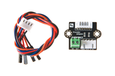 Encoder Adapter, 12V DC Motor Compatible, Built-in Pull-up Resistors