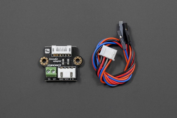 Encoder Adapter, 12V DC Motor Compatible, Built-in Pull-up Resistors