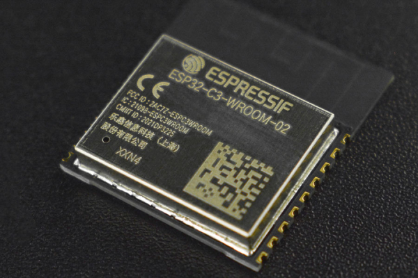ESP32-C3-WROOM-02-N4, RISC-V, 4MB Flash, Wi-Fi, BT LE
