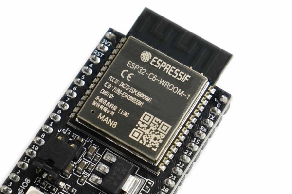 Development Board ESP32-C6-DevKitC-1-N8, Wi-Fi, BT, Zigbee, Thread