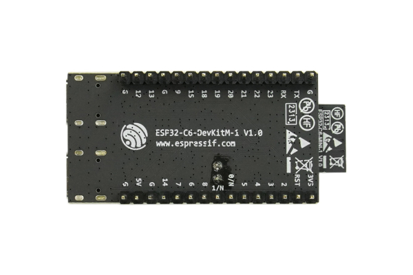 ESP32-C6 board med Wi-Fi, BT, Zigbee og Thread