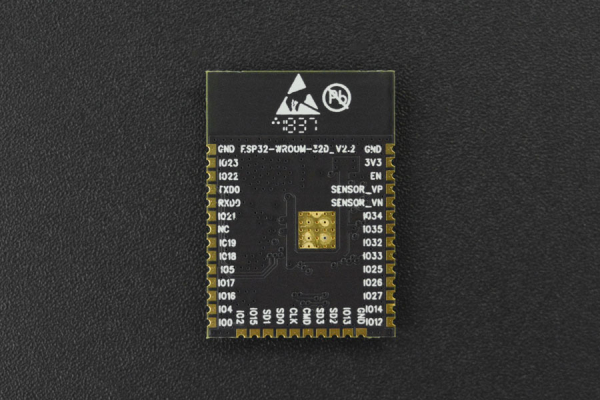 ESP32 WiFi & BT Dual-Core MCU, 240MHz, 600DMIPS