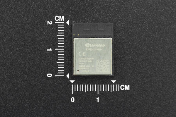 ESP32-S2-MINI-1 layout og pins