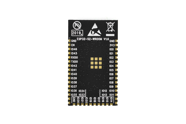 ESP32-S2-WROOM Wi-Fi Module, 4MB Flash, 240MHz CPU