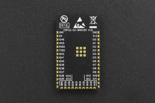 Wi-Fi Module ESP32-S2-WROVER, 4MB Flash, 2MB PSRAM
