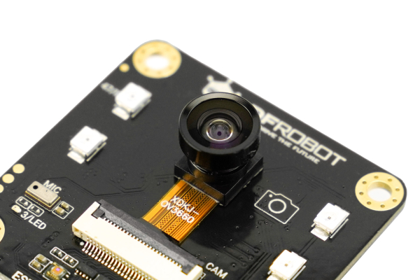 ESP32-S3 AI Camera Module (Edge Image Recognition, Night Vision, ChatGPT Voice Interaction)