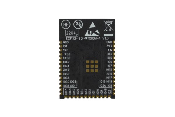 ESP32-S3-WROOM-1-N4 AIoT Wi-Fi+BT Module, 240MHz, 4MB Flash