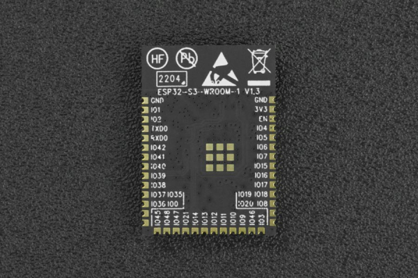 ESP32-S3-WROOM-1-N4 AIoT Wi-Fi+BT Module, 240MHz, 4MB Flash
