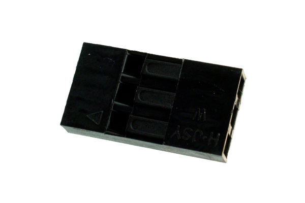 Female Housing Pin PH2.54, 3P, 2.54mm Pitch, Plastic