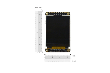 TFT LCD Display 1.8Inch 128x160 IPS, MicroSD Card Slot